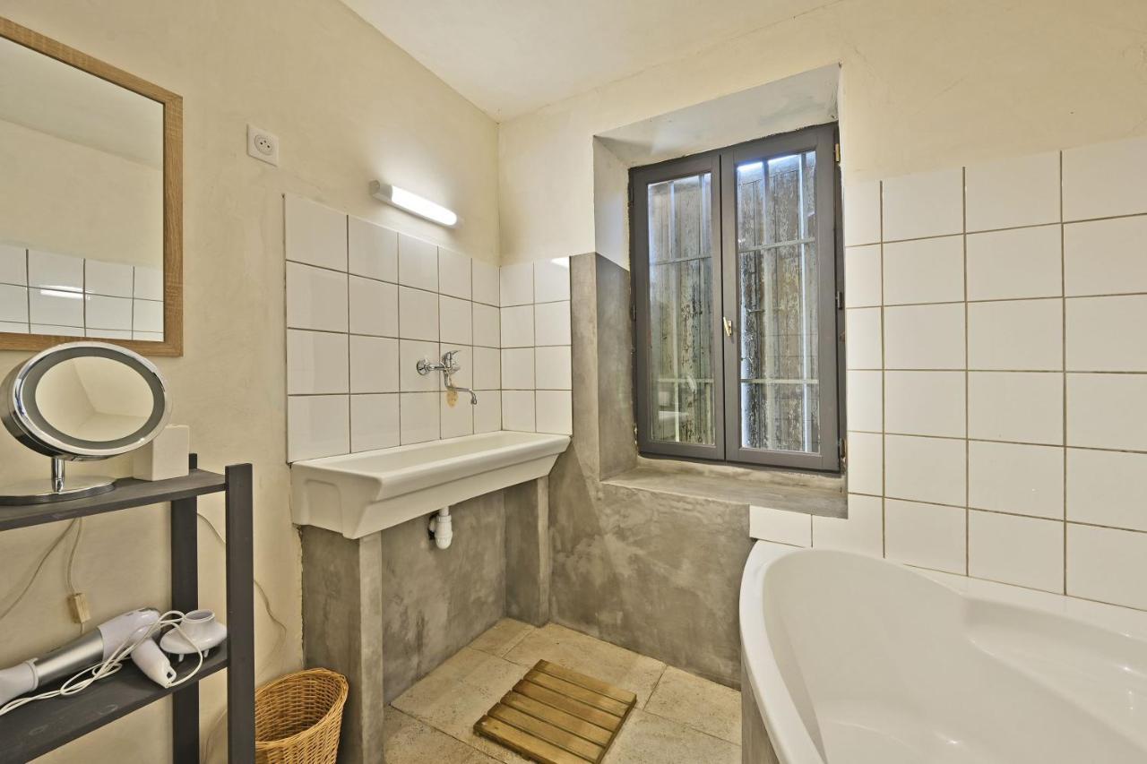 Mas Arguin - Charmante Maison Avec Piscine Barjac  Zewnętrze zdjęcie